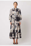 ONCE WAS PANTEA MAXI DRESS - ROSEWATER