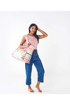 KIP&CO BEACH BAG - PICNIC CHECK (O/S)