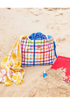 KIP&CO BEACH BAG - PICNIC CHECK (O/S)