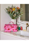 KIP&CO QUILTED COTTON TOILETRY CASE O/S