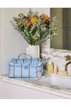 KIP&CO QUILTED COTTON TOILETRY CASE O/S