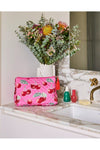 KIP&CO QUILTED COTTON TOILETRY PURSE O/S