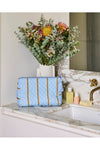 KIP&CO QUILTED COTTON TOILETRY PURSE O/S