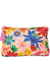 KIP&CO QUILTED COTTON TOILETRY PURSE O/S