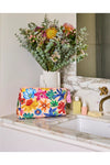 KIP&CO QUILTED COTTON TOILETRY PURSE O/S