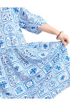 ELM DOLCE TILE MIDI DRESS