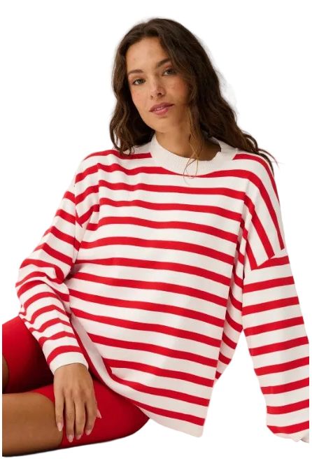 CARTEL & WILLOW RAE KNIT - SIREN STRIPE