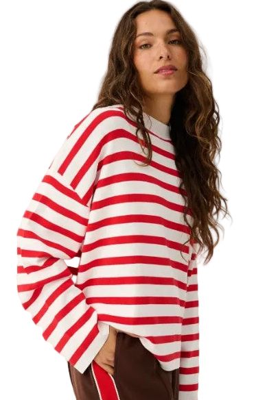 CARTEL & WILLOW RAE KNIT - SIREN STRIPE