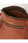 JUJU & CO LARGE ESSENTIAL POUCH - COGNAC