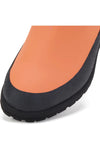 ROLLIE FIELDS CHELSEA RUBBERISED BOOTS - ORANGE