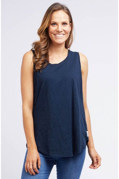 ELM SCOOP TANK - NAVY