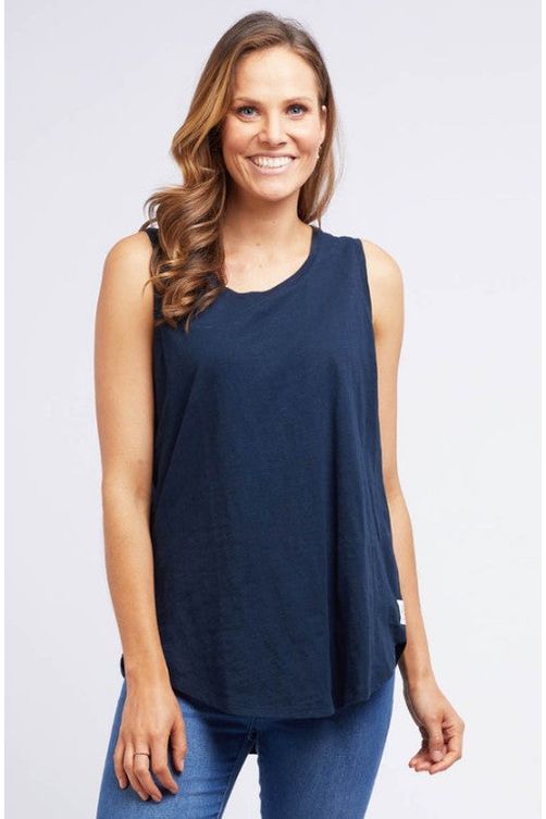 ELM SCOOP TANK - NAVY