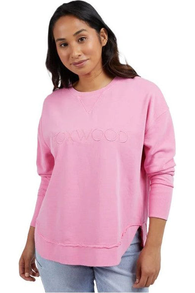 FOXWOOD SIMPLIFIED METALLIC CREW - BUBBLEGUM