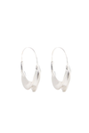 ELK SIITA HOOP EARRING - SILVER