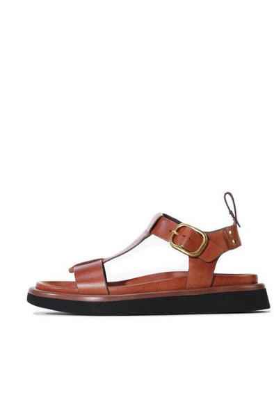 EOS SLAYS SANDAL - BRANDY