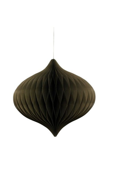 STATEMENT JEWEL OLIVE GREEN - 45CM