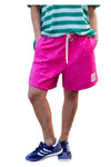 HAMMILL & CO SUMMER TOWELLING SHORT - HOT PINK