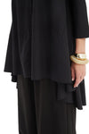 TIRELLI SWING BACK LYOCELL SHIRT - BLACK