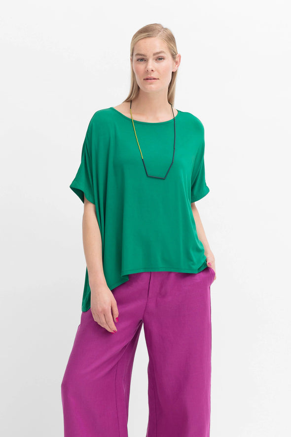 ELK TELSE TSHIRT - CEDAR GREEN