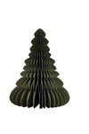 TREE STANDING ORNAMENT OLIVE GREEN - 20CM