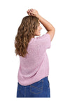 ELM ELBA KNIT TOP - DUST PINK