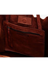 JUJU & CO BABY UNLINED TOTE - COGNAC