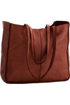 JUJU & CO BABY UNLINED TOTE - COGNAC