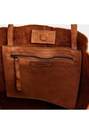 JUJU & CO BABY UNLINED TOTE - TAN