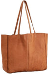JUJU & CO BABY UNLINED TOTE - TAN
