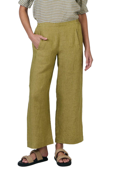 NATURALS LINEN PANT - BAMBOO