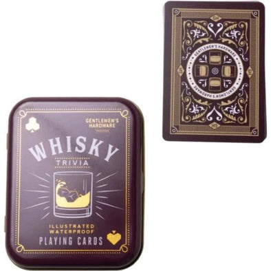 WHISKY TRIVIA PLAYING CARDS