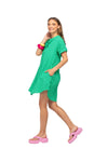 BOOM SHANKAR JOSIE SHIRT DRESS - VERDE