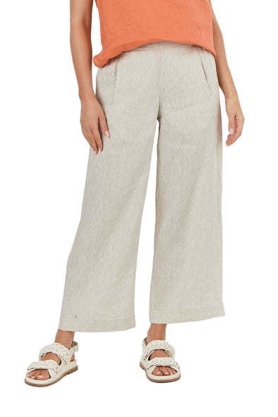 NATURALS LINEN PANT - SAND