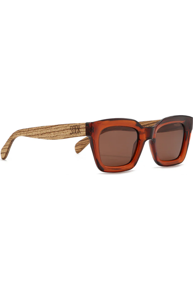 SOEK ZAHRA SUNGLASSES - AUBURN