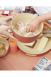 BEBB - BIODEGRADABLE LGE BAMBOO BOWL - PEACH