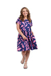 ELM MIMOSA DRESS - BLUE DEPTHS