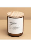 DICTIONARY MEANING CANDLE - AMAZING