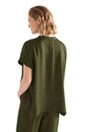 ELK HULLU TOP - BRIGHT OLIVE