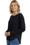 ELM EVERYDAY L/S TEE - BLACK
