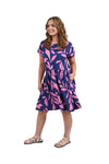 ELM MIMOSA DRESS - BLUE DEPTHS