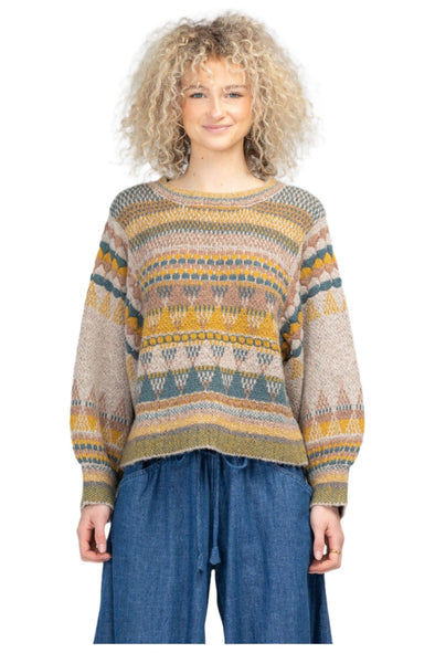 BOOM SHANKAR SOFIA JUMPER - OATMEAL