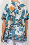 ONCE WAS KIMONO COTTON SILK TOP - TUKANO