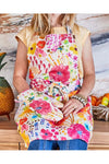 KIP&CO LINEN APRON - FIELDS OF DREAMS IN COLOUR (O/S)