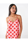 KIP&CO SATIN CAMI NIGHTIE - SWEETHEART