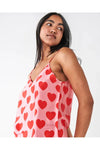 KIP&CO SATIN CAMI NIGHTIE - SWEETHEART