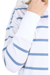 FOXWOOD FARRAH STRIPE LONG SLEEVE - BLUE