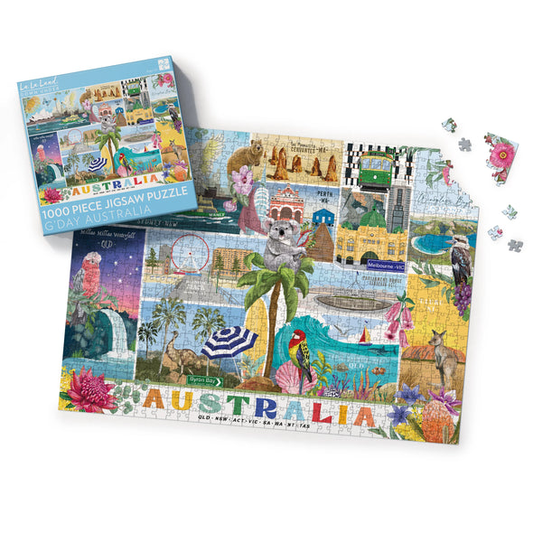 LALA LAND 1000 PIECE PUZZLE - G'DAY AUSTRALIA