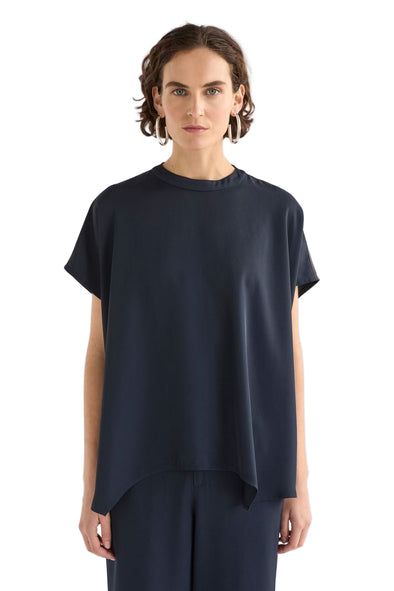 ELK HULLU TOP - NAVY