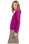 BOOM SHANKAR LORA CARDIGAN - MAGENTA