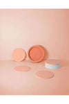 CISS COASTERS IN SUSTAINABLE SILICONE - TERRA+PEACH